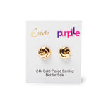 Buy NY Bae Gold Plated Earrings by Estelle 1 Pair - Purplle