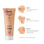 Buy Sanfe Brightening Back & Bum Cream 50g -For Uneven Dark & Patchy Bum & Back |Lemon Extract Vitamin E - Purplle