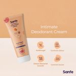 Buy Sanfe Intimate Deodorant Cream 30g - Control Sweat & Foul Smell in Underarms and Bikini Area - Sensitive Skin-Friendly Fragrance (Multicolor) - Purplle