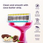 Buy Sanfe Coco Butter Body Razor for women Pack Of 1 Pain-Free Full-Body Stainless steel blade Hair Removal Razor | Shaving and Hair Removal (Multicolor) - Purplle