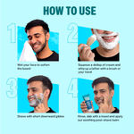 Buy Bombay Shaving Company Shaving Cream, 100 gm |Tea Tree oil, Aloe Vera and Menthol Extracts | Made in India - Purplle