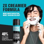 Buy Bombay Shaving Company Charcoal Shaving Foam, 266 ml (33% extra) | Activated Charcoal & Moroccan Argan Oil - Purplle