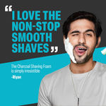 Buy Bombay Shaving Company Charcoal Shaving Foam, 266 ml (33% extra) | Activated Charcoal & Moroccan Argan Oil - Purplle