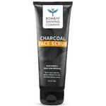 Buy Bombay Shaving Company Charcoal Face Scrub (100g) with Black Sand, Exfoliates skins & Removes Black Heads, Black - Purplle