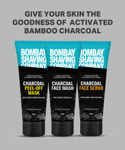 Buy Bombay Shaving Company Charcoal Face Scrub (100 gm) with Black Sand, Exfoliates skins & Removes Black Heads, Black - Purplle