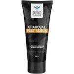 Buy Bombay Shaving Company Charcoal Face Scrub (100g) with Black Sand, Exfoliates skins & Removes Black Heads, Black - Purplle