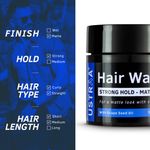 Buy Ustraa Hair Wax-Matte Look-100g - Purplle