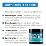 Buy Ustraa Hair Growth Cream-100g - Purplle