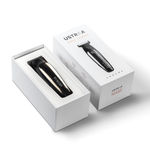 Buy Ustraa Chrome Beard Trimmer for men - Corded & Cordless with Quick Charging - upto 120 min runtime - Titanium Coated Stainless Steel Blade – 5 Adjustable Combs - LED Battery Display - Purplle