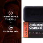 Buy Ustraa Soap-Activated Charcoal-100g (Pack of 8) - Purplle