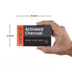 Buy Ustraa Soap-Activated Charcoal-100g (Pack of 8) - Purplle