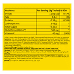 Buy Chicnutrix Complete Skin Nutrition Formula - Japanese Glutathione & Vitamin C - Acne Free & Spotless Skin - 40 Effervescent Tablets (2x20) - Purplle