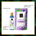 Buy Good Vibes Refreshing Lavender & Mint Shower Gel Combo ( 200 ml Bottle + 200 ml Pouch) - Purplle