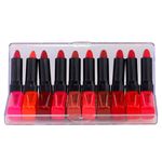 Buy Ronzille Pocket Matte Lipstick set of 10 pcs - Purplle