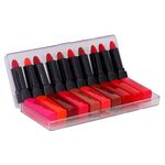 Buy Ronzille Pocket Matte Lipstick set of 10 pcs - Purplle