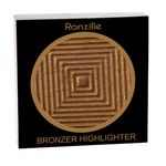 Buy Ronzille Shimmer Highlighter and Bronzer - Rosegold - RB01 - Purplle