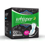 Buy Whisper Ultra Overnight Sanitary Pads with Wings - 15 Pieces (XL Plus) - Purplle