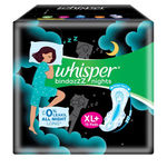 Buy Whisper Ultra Overnight Sanitary Pads with Wings - 15 Pieces (XL Plus) - Purplle