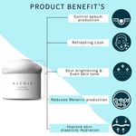 Buy ACCOJE Whitening Capsule Cream | Glowing Skin, Pigmentation Reducing Complex, Fast Absorbing Day & Night Cream | Natual Korean Skin Care | Paraben , Sulphate & Chemical Free, 50ml (Pack of 1) - Purplle