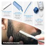 Buy LetsShave Pro Styler for Men Beard, Reusable, Pack of 3, Beard Shaper, Multi Grooming, Face Razor for Men, Beard Pen Styler, 120 Days of Styling - Purplle