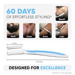 Buy LetsShave Pro Styler for Men Beard, Reusable, Pack of 3, Beard Shaper, Multi Grooming, Face Razor for Men, Beard Pen Styler, 120 Days of Styling - Purplle