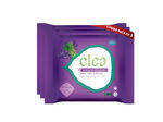 Buy Clea Refreshing Wipes (Lemongrass & Lavender) (25 Wipes per pack) (Big Wipe does job of Two) Pack of 3 - Purplle