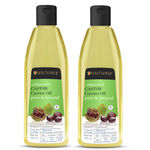 Buy Soulflower Coldpressed Castor Hair Oil (225ml each) Pack of 2 - Purplle