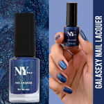 Buy NY Bae Galasexy Nail Lacquer - Glare Stare 04 (6 ml) | Blue | Shimmer Finish | High Colour Payoff | Chip Free | Long lasting | Cruelty Free - Purplle
