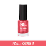 Buy NY Bae Sugar Effect Sprinkles Sundae Nail Lacquer - Cherry Sprinkles Sundae 17 (6 ml) | Red | Sugar Effect | Highly Pigmented | Chip Resistant | Non-Yellowing | Streak-free Application | Cruelty Free | Non-Toxic - Purplle