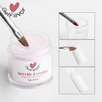 Buy Gelfavor Acrylic Powder Builder Crystal Polymer Nail Art Design False Tips Nail Art Acrylic Powder For Manicure Nails Polymer Tools (GF-10g-White) - Purplle