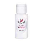 Buy Gelfavor Acrylic Powder Builder Crystal Polymer Nail Art Design False Tips Nail Art Acrylic Liquid For Manicure Nails Polymer Tools (GF-30ml-Acrylic Liquid + Brush) - Purplle