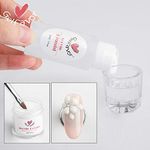 Buy Gelfavor Acrylic Powder Builder Crystal Polymer Nail Art Design False Tips Nail Art Acrylic Liquid For Manicure Nails Polymer Tools (GF-30ml-Acrylic Liquid + Brush) - Purplle