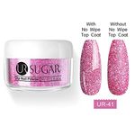 Buy UR Sugar 5g Solid Color Dipping Nail Powder Colorful Glitter Pigment Dust Nail Art Decoration Dip Nail Powder DIY (UR-5ml-41) - Purplle