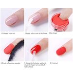 Buy UR Sugar 5g Solid Color Dipping Nail Powder Colorful Glitter Pigment Dust Nail Art Decoration Dip Nail Powder DIY (UR-5ml-41) - Purplle