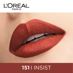 Buy L'Oreal Paris Rouge Signature Matte Liquid Lipstick, 151 I Insist - Purplle