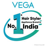 Buy VEGA 3 in 1 Hair Styler - Straightener, Curler and Crimper (VHSCC-01), Black - Purplle