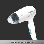 Buy VEGA Insta Wave Foldable Hair Dryer With Cool Shot Button & 3 Heat/Speed Setting (VHDH-22), White - Purplle