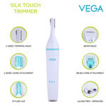 Buy VEGA Silk Touch Eyebrow, Underarms & Bikini Trimmer for Women, (VHBT-01) - Purplle