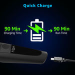 Buy VEGA T-3 Beard trimmer - Quick Charge, Corded/Cordless & USB Charging, (VHTH-19),Black - Purplle