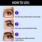 Buy Blue Heaven Walkfree Eye Brow Definer Roll On Stick -Brown (0.45 g) - Purplle