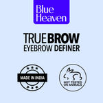 Buy Blue Heaven Walkfree Eye Brow Definer Roll On Stick -Brown (0.45 g) - Purplle
