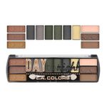 Buy L.A. Colors Day to Night 12 Color Eyeshadow - Sunrise (8 g) - Purplle