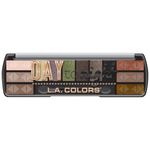 Buy L.A. Colors Day to Night 12 Color Eyeshadow - Sunrise (8 g) - Purplle