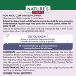 Buy Nature's Essence Acne Magic clear skin gel face wash 65ml - Purplle