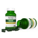 Buy Bixa Botanical Neem Leaf Extract 60 Veg Capsules (450mg) 3% Bitters - Purplle