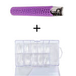 Buy Gorgio Professional Combo Gpca0018- Nail Cutter + Nail Tip ( Colour May Vary ) - Purplle