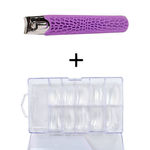 Buy Gorgio Professional Combo Gpca0018- Nail Cutter + Nail Tip ( Colour May Vary ) - Purplle