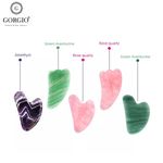 Buy Gorgio Professional Rose Quartz Heart Shape Gausha (Grq035) - Purplle