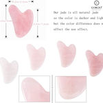 Buy Gorgio Professional Rose Quartz Heart Shape Gausha (Grq035) - Purplle