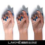Buy Lakme Absolute Gel Stylist Nail Color, Clear Sky, 12ml - Purplle
